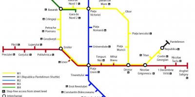Карта на букурешт јавен превоз 