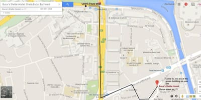 Мапата hostel букурешт